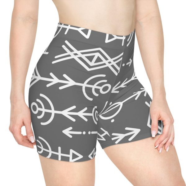 Elastic Premium Women's Biker Shorts GRAY | Minimal By QueenNoble